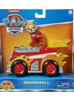 Masinuta cu figurina Paw Patrol, Deluxe, Marshall 20127441