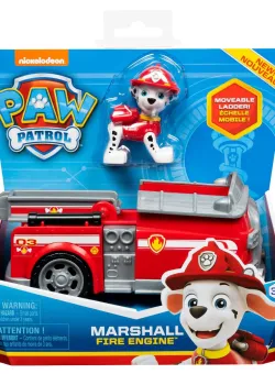 Masinuta cu figurina Paw Patrol, Marshall Fire Engine, 20114322