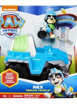 Masinuta cu figurina Paw Patrol, Rex Rescue, 20138435