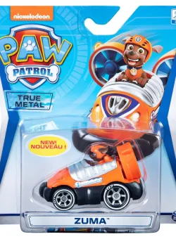 Masinuta cu figurina Paw Patrol True Metal, Zuma 20115877