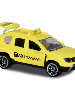 Masinuta Dacia Duster Majorette, 7.5 cm, Taxi