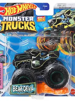 Masinuta Hot Wheels Monster Truck, More Neonsense, HLT01