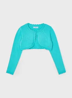 Mayoral cardigan copii culoarea verde, light