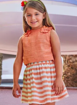 Mayoral compleu copii culoarea portocaliu