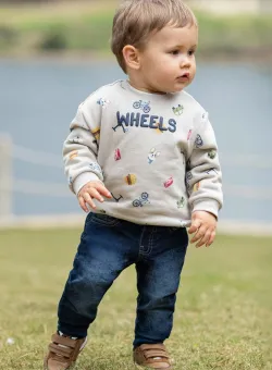 Mayoral jeans bebelusi jogger soft denim