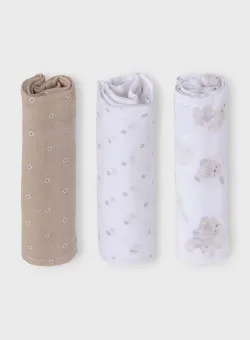 Mayoral Newborn scutec 3-pack