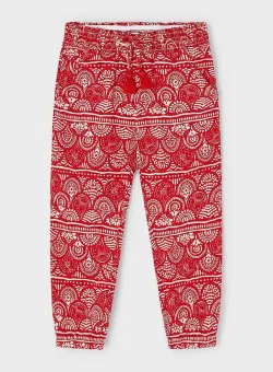 Mayoral pantaloni copii culoarea violet, neted