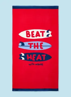 Mayoral prosop din bumbac pentru copii culoarea rosu