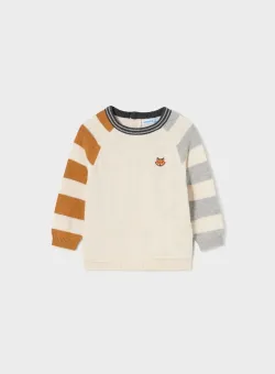 Mayoral pulover bebe culoarea bej, light