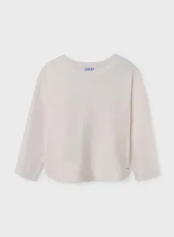 Mayoral pulover copii culoarea bej, light