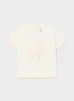 Mayoral tricou din bumbac pentru bebelusi culoarea portocaliu