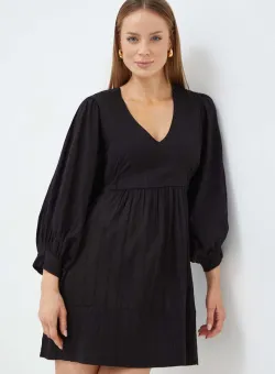 Melissa Odabash rochie de plajă din bumbac culoarea negru