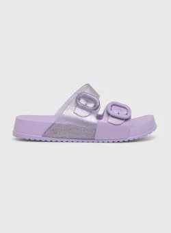 Melissa slapi copii COZY SLIDE culoarea violet