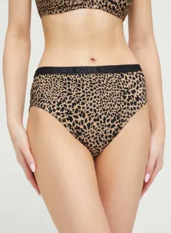 MICHAEL Michael Kors chiloti de baie culoarea maro