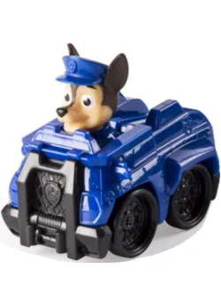 Mini figurina Chase cu masinuta Paw Patrol, 20080649