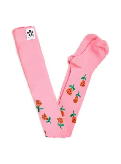 Mini Rodini ciorapi fete Roses culoarea roz, 2516010928