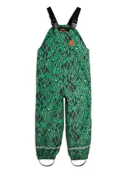 Mini Rodini pantaloni copii culoarea verde