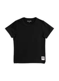 Mini Rodini tricou copii culoarea negru