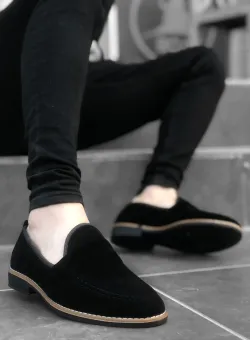 Mocasini barbati negri 12215 N16-3