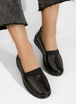 Mocasini dama Bevena B negri