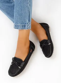 Mocasini dama Linares negri