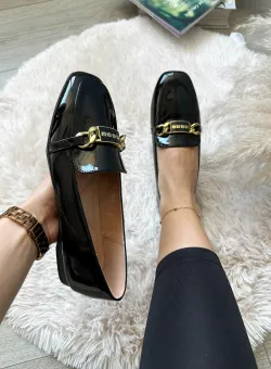 Mocasini dama negri 607