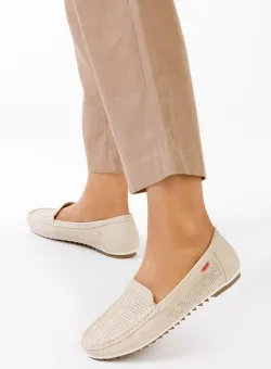 Mocasini dama Yareli bej