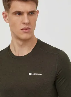 Montane longsleeve funcțional Dart culoarea verde