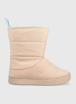 Native cizme de iarna copii culoarea roz