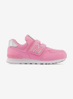 New Balance sneakers pentru copii culoarea roz