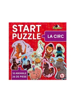 Noriel Puzzle - Start Puzzle, La circ (2, 3 si 4 piese)
