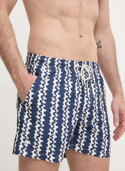 OAS pantaloni scurti de baie culoarea albastru marin