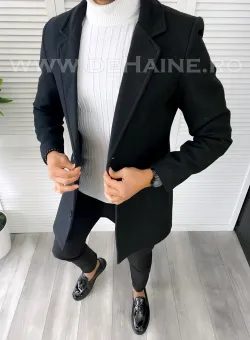 Palton barbati negru B6791 120 N13-N16**