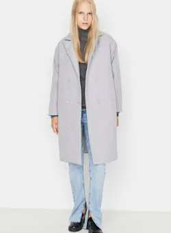 Palton dama gri Ysabelle