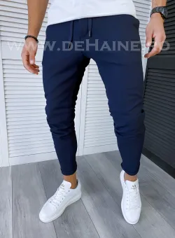Pantaloni barbati casual bleumarin B6307 D4-5.3