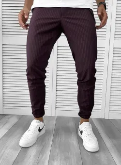 Pantaloni barbati casual cu dungi 1049 D3-5.4