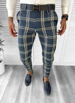 Pantaloni barbati eleganti B1732 I18-2