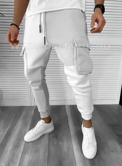 Pantaloni de trening gri conici K199 O4-4.3