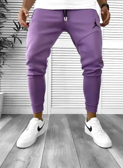 Pantaloni de trening mov conici 12361 78-4