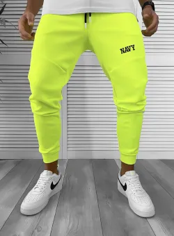 Pantaloni de trening neon silon conici 12376 P20-5.3