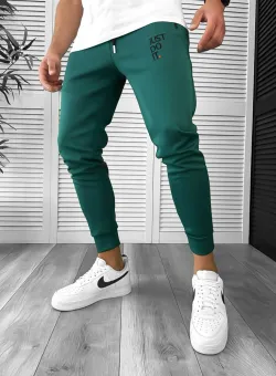Pantaloni de trening verzi 12616 79-1