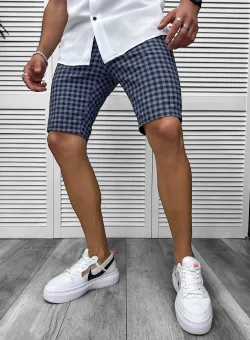 Pantaloni scurti casual cu imprimeu 13108