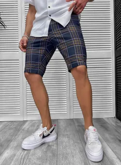 Pantaloni scurti casual cu imprimeu 13111