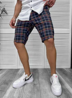 Pantaloni scurti casual cu imprimeu 13113