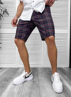 Pantaloni scurti casual cu imprimeu 13120