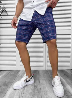 Pantaloni scurti casual cu imprimeu 13121
