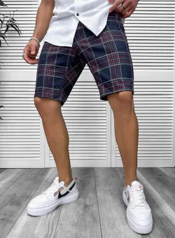 Pantaloni scurti casual cu imprimeu 13122