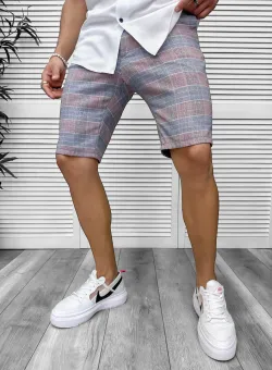 Pantaloni scurti casual cu imprimeu 13123