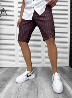 Pantaloni scurti casual cu imprimeu 13134