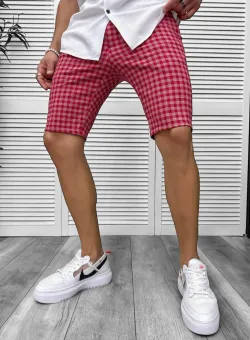 Pantaloni scurti casual cu imprimeu 13137